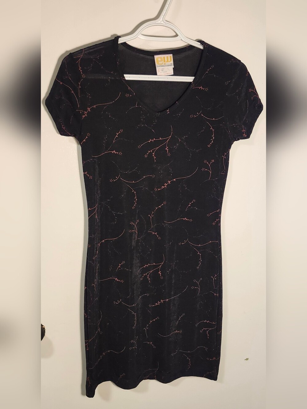 Vintage Mini Semi Sheer Dress